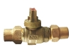 NO-LEAD CF X CF OPEN RIGHT BALL VALVE CURBSTOP WITH DRAIN